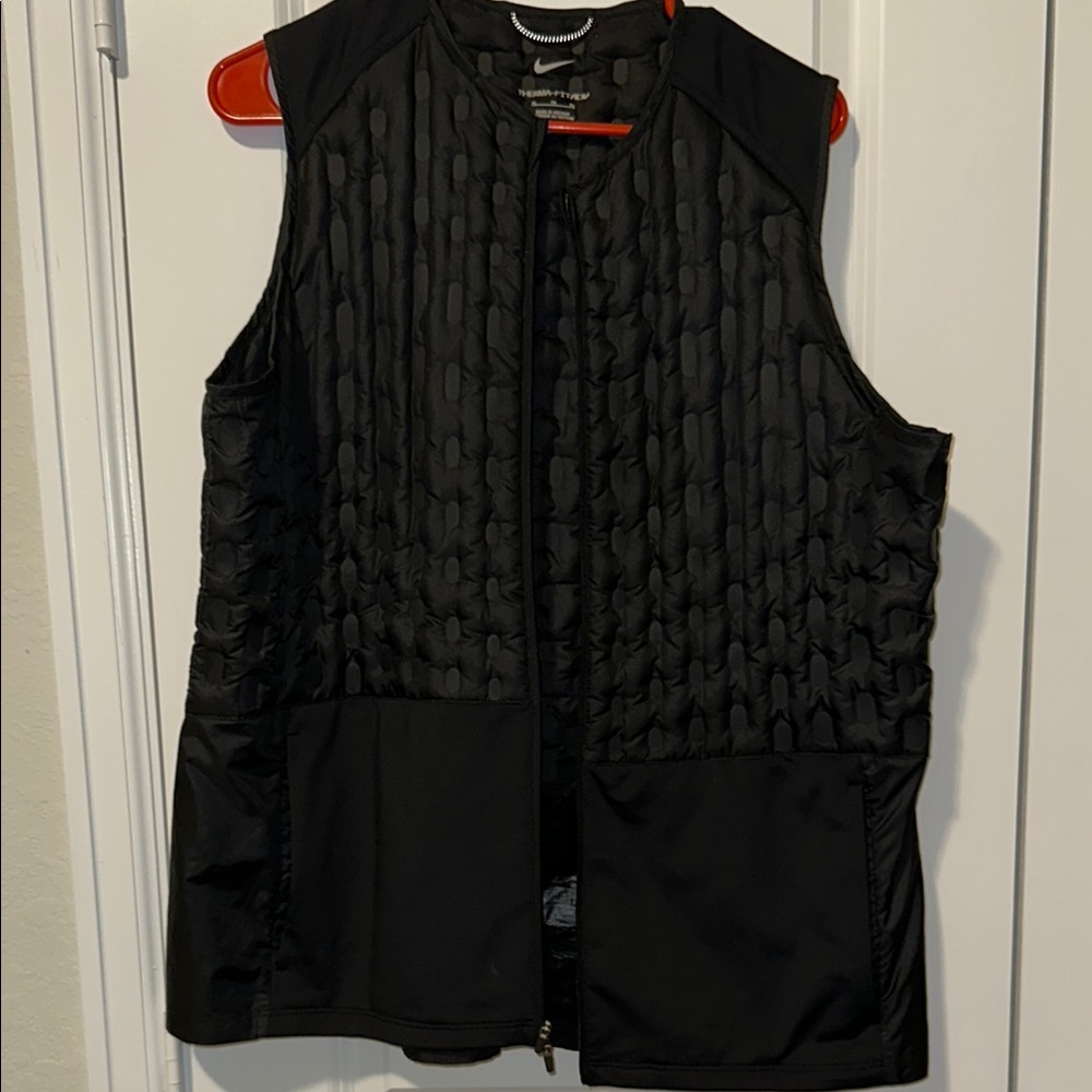 Black Quilted Vest